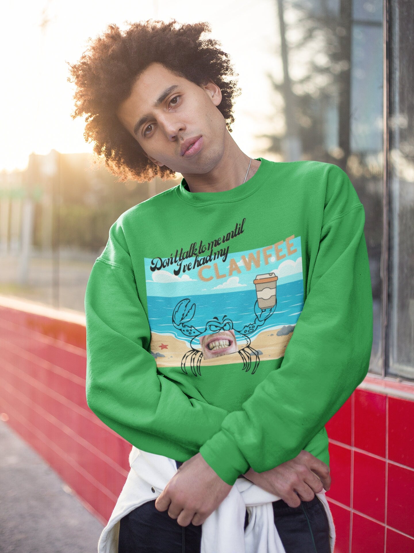 Dank Clawfee Coffee Sweater *Free Shipping*