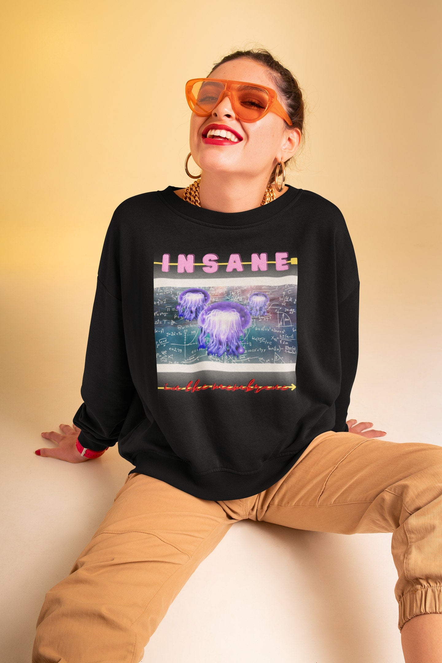 Insane Jellymath Jellyfish Sweater *Free Shipping*
