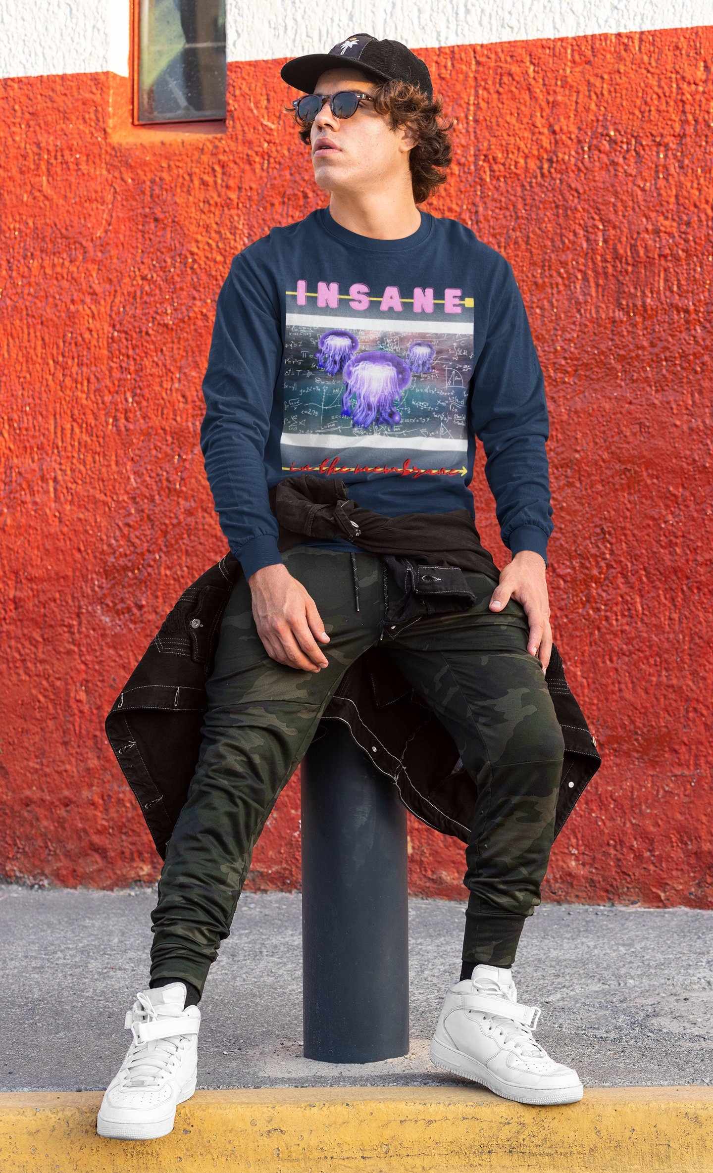 Insane Jellymath Jellyfish Sweater *Free Shipping*