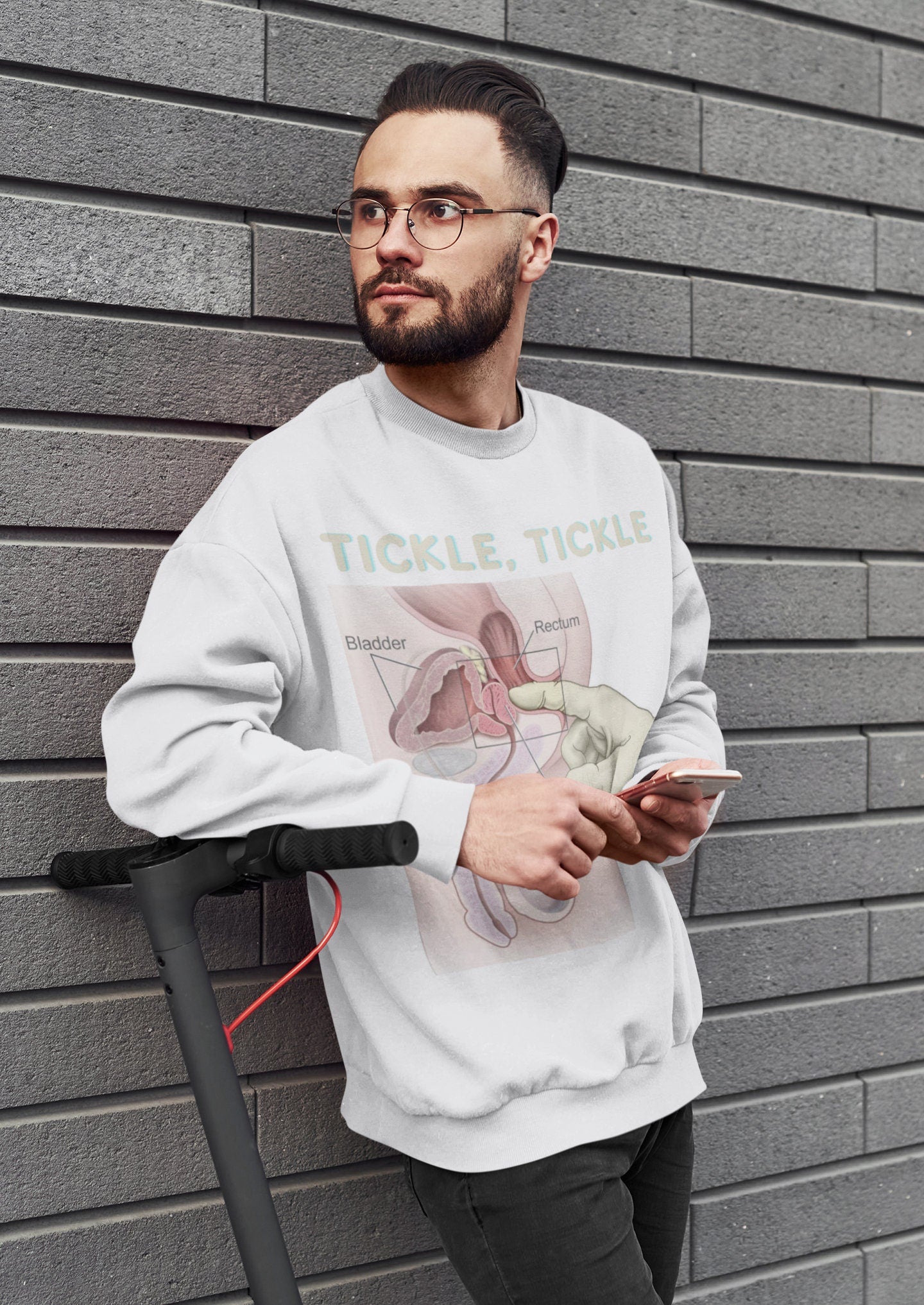 Tickle Me Prostate Exam Sweater *Free Shipping*