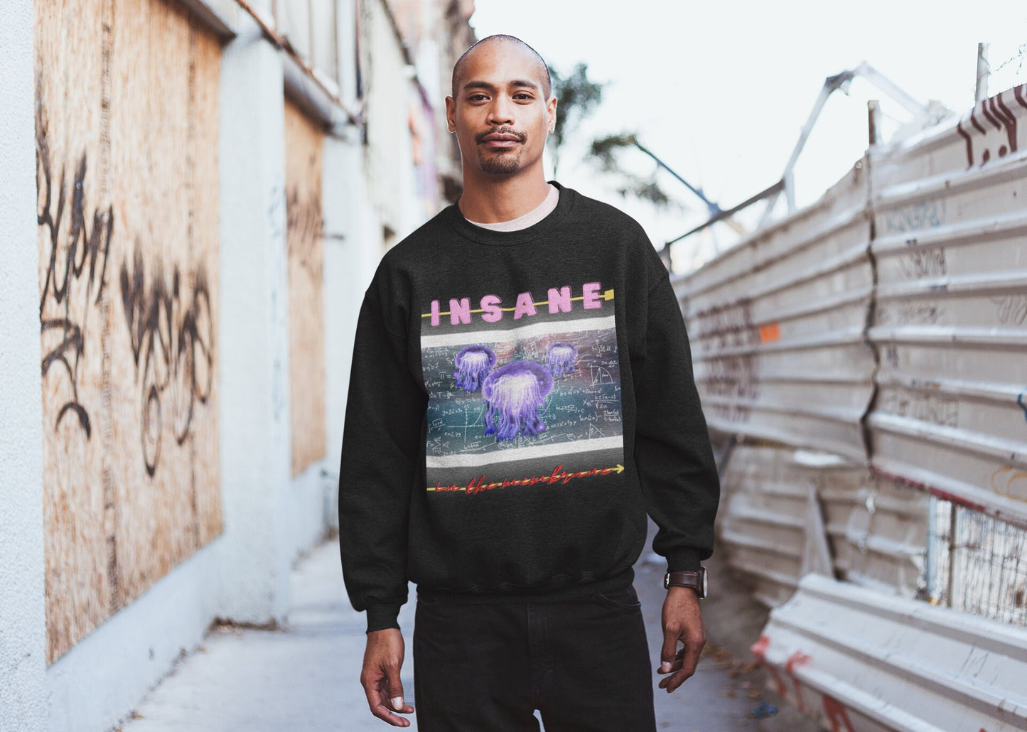 Insane Jellymath Jellyfish Sweater *Free Shipping*