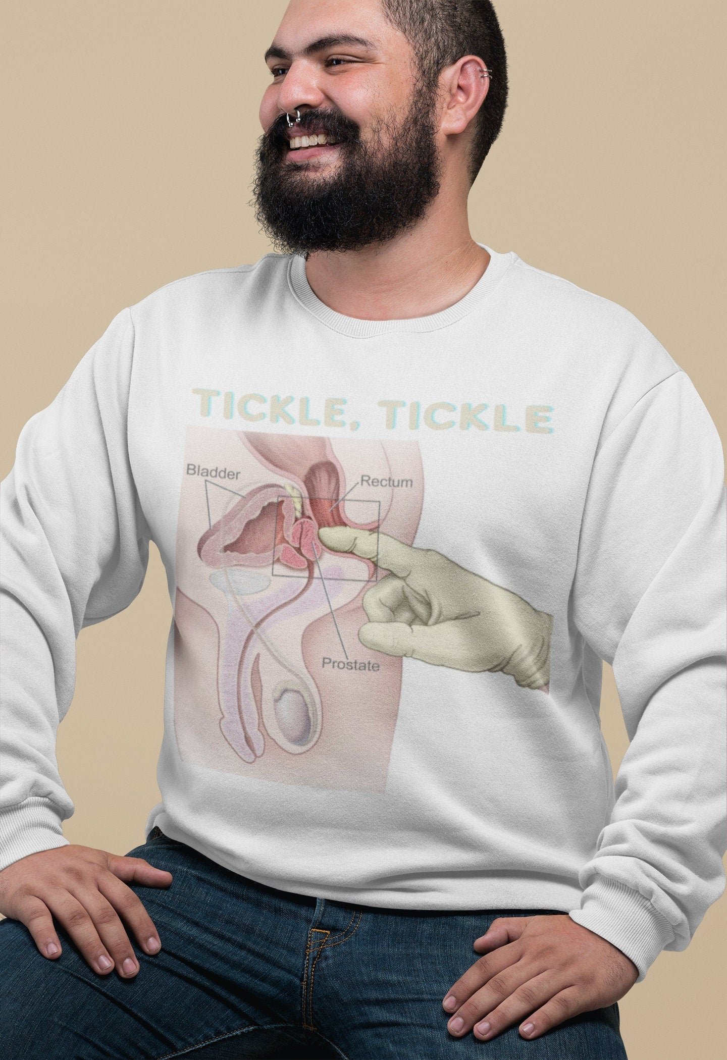 Tickle Me Prostate Exam Sweater *Free Shipping*