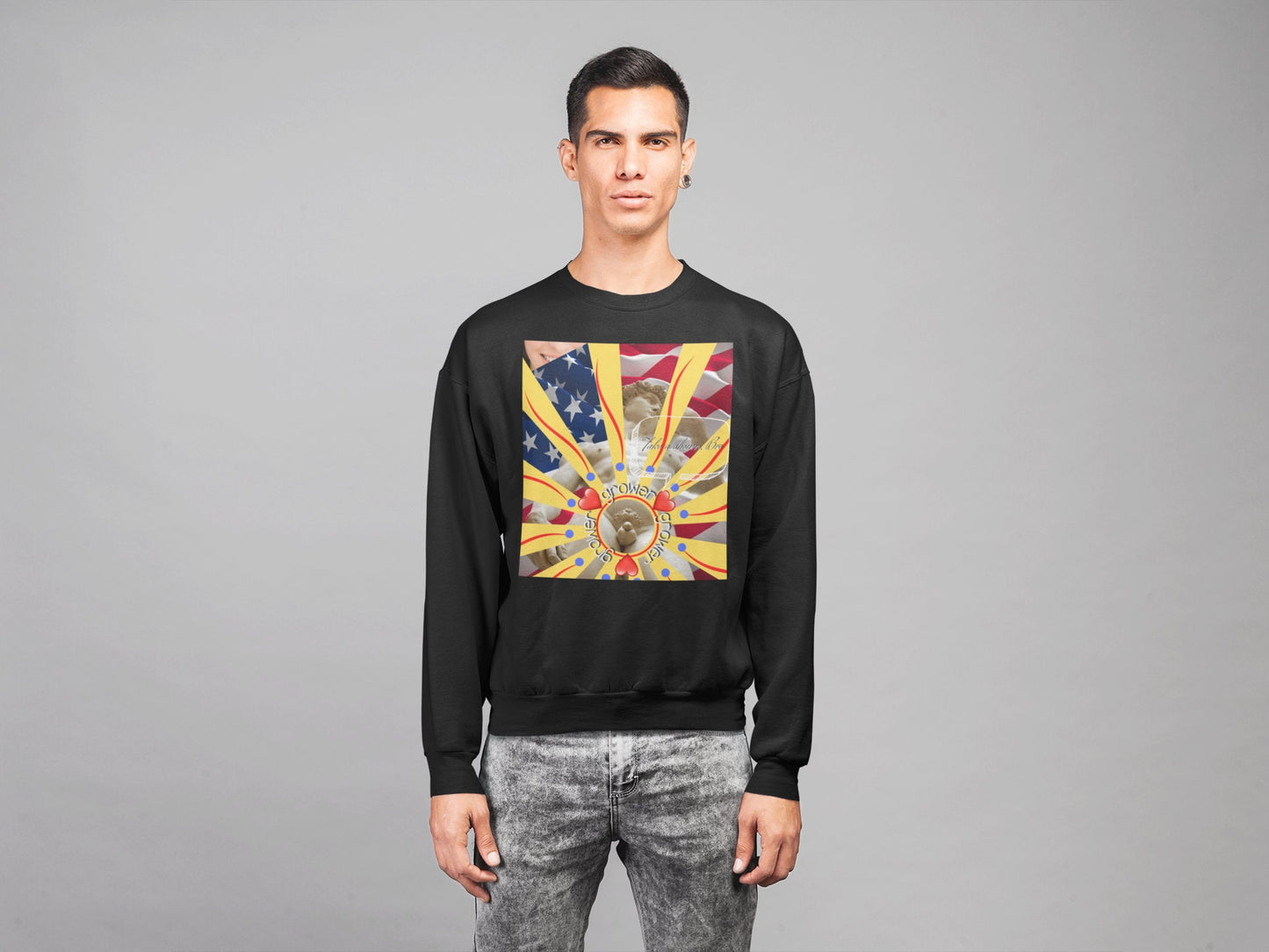 Grow, Don't Show Michelangelo Sweater *Free Shipping*