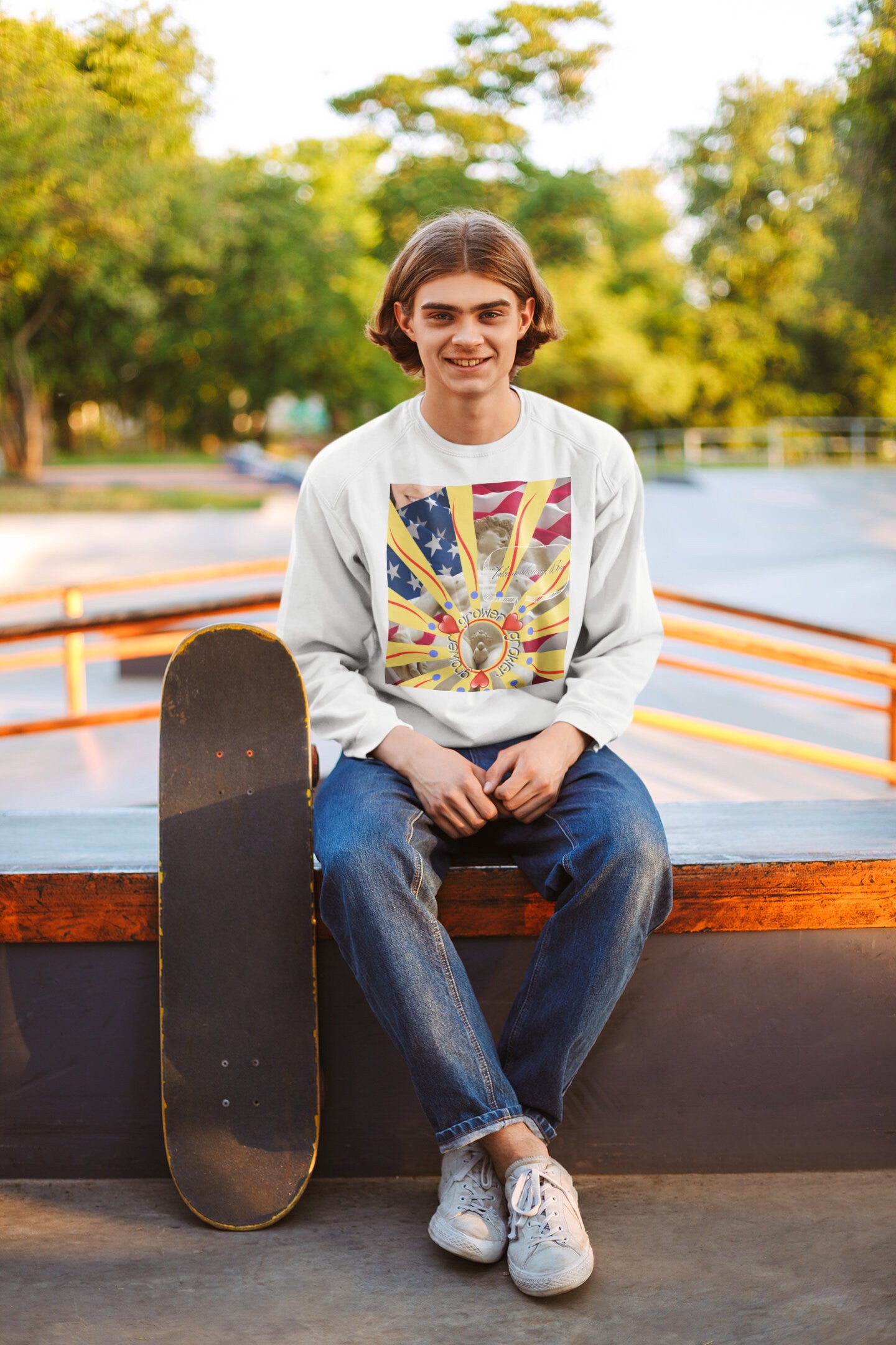 Grow, Don't Show Michelangelo Sweater *Free Shipping*